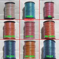Iridescent Color Cord Dori Thread Beading Embroidery Braided Non-Stretch thread for Embroidery & Jewelry Making 0.6MM Width, 100 Meter/Roll
