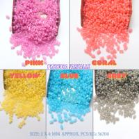 4x2mm Farfalle Czech Glass Beads Small Peanut Beads PRECIOSA Traditional Czech Beads™ 25/50/100/500 Grams Jewelry making, vintage beads