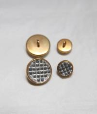 8/10/14mm Round Vintage Swarovski Stud Buttons Crystal Button Beads & Jewelry Supplies for Jewelry Making