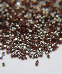 11/0 Charlotte true Cut Beads Patina Rust opaque Silver 10/20/50/250/500 Grams PREMIUM SEED Beads