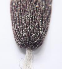 11/0 Hanks Charlotte Cut Beads Patina Transparent Amethyst Silver 1/5/25/50/100 Hanks PREMIUM SEED BEADS, Native Supplies