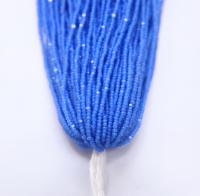 11/0 Hanks Charlotte Cut Beads Premium Medium Sapphire Opal 1/5/25/50/100 Hanks 2.0mm glass beads, jewelry supply, findings, Native supply