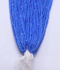 13/0 Hanks Charlotte Cut Beads Medium Sapphire Opal 1/5/25/50/100 Hanks jewellery rare glass beads, jewelry supply, findings, native supply