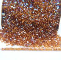 13/0 Charlotte Cut Beads Patina Topaz Aurore Boreale 5/10/20/50/250/500 Grams PREMIUM MATERIALS