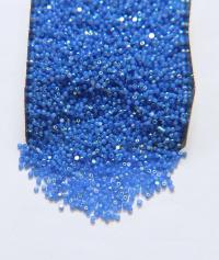 13/0 Charlotte true Cut Beads Patina Premium Medium Sapphire Opal Aurore Boreale 10/20/50/250/500 Grams PREMIUM SEED BEADS, Rare Beads