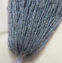 11/0 Czech Seed Bead Czech Seed Bead, Black Lined Crystal Luster 1/5/25 Full hanks Preciosa Ornella loose beads, mix beads, embroidery