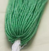 11/0 Czech Seed Bead Czech Seed Bead, Light Green Luster 1/5/25/50/100 Full hanks Preciosa Ornella loose beads, mix beads, embroidery