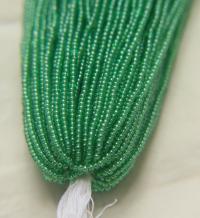 11/0 Czech Seed Bead Czech Seed Bead, Light Green Luster 1/5/25/50/100 Full hanks Preciosa Ornella loose beads, mix beads, embroidery