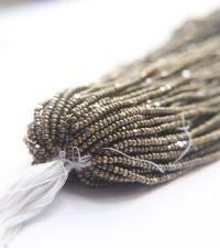11/0 Hanks Charlotte Cut Beads Ionized Opaque Yellow 1/5/25/50/100 Hanks PREMIUM SEED BEADS, Native Supplies