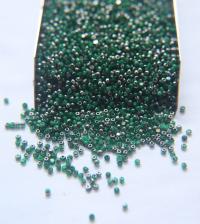 11/0 Charlotte True Cut Beads Patina Opal Green Gunmetal 10/20/50/250/500 Grams PREMIUM SEED Beads