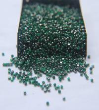 11/0 Charlotte True Cut Beads Patina Opal Green Gunmetal 10/20/50/250/500 Grams PREMIUM SEED Beads