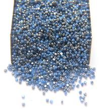 11/0 Charlotte True Cut Beads Patina Premium Medium Sapphire Opal Gunmetal 10/20/50/250/500 Grams PREMIUM SEED Beads