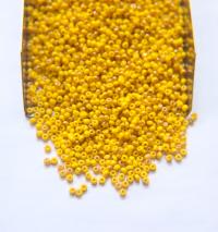 11/0 Charlotte True Cuts Beads Opaque Yellow Golden Honey 10/20/50/250/500 Grams PREMIUM MATERIALS