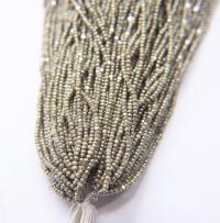 11/0 Hanks Charlotte Cut Beads Patina Opaque Ionized Pearl 1/5/25/50/100 Hanks PREMIUM SEED BEADS, Native Supplies