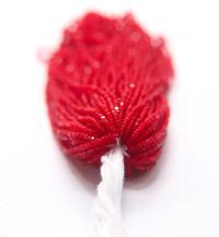 11/0 Hanks Charlotte Cut Beads MATT Light Ruby 1/5/25/50/100 Hanks 2.0mm glass beads, jewelry supply, findings, Native supply