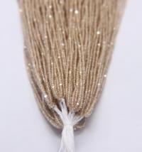 13/0 Hanks Charlotte Cut Beads Crystal Golden Honey 1/5/25/50/100 Hanks 1.6mm glass beads, jewelry supply, craft supply