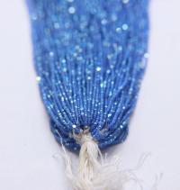 13/0 Hanks Charlotte Cut Beads Patina Premium Medium Sapphire Opal Aurore Boreale 1/5/25/50/100 Hanks 1.6mm glass beads, native supplies
