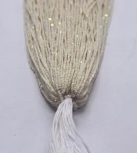 13/0 Hanks Charlotte Cut Beads Patina Chalk White Aurore Boreale 1/5/25/50/100 Hanks 1.6mm glass beads, jewelry supply, craft supply