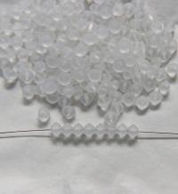 5mm Vintage Swarovski Beads in Matt Crystal / Matt Green / Matt Garnet 24/72/144/432/720 Pieces jewelry making beads, rare vintage findings