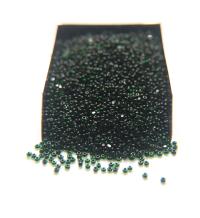 11/0 True cuts Charlotte Beads Green Jet Lined 10/20/50/250/500 Grams PREMIUM SEED BEADS, Native Supply