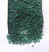 11/0 Charlotte true Cut Beads Ionized Opal Green 10/20/50/250/500 Grams native beads supply, embroidery