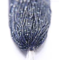 11/0 Hanks Charlotte Cut Beads Ionized Transparent Royal Blue 1/5/25/50/100 Hanks PREMIUM SEED BEADS, Native Supplies
