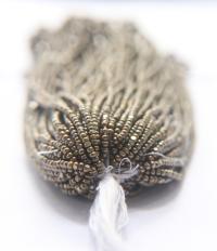 11/0 Hanks Charlotte Cut Beads Ionized Opaque Yellow 1/5/25/50/100 Hanks PREMIUM SEED BEADS, Native Supplies