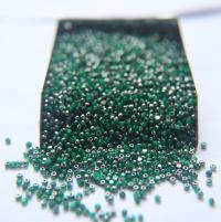 11/0 Charlotte True Cut Beads Patina Opal Green Gunmetal 10/20/50/250/500 Grams PREMIUM SEED Beads