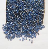 11/0 Charlotte True Cut Beads Patina Premium Medium Sapphire Opal Silver 10/20/50/250/500 Grams PREMIUM SEED Beads
