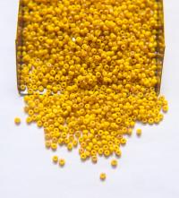 11/0 Charlotte True Cuts Beads Opaque Yellow Golden Honey 10/20/50/250/500 Grams PREMIUM MATERIALS