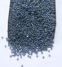 11/0 Charlotte True Cut Beads Ionized Premium Medium Sapphire Opal 10/20/50/250/500 Grams PREMIUM SEED Beads