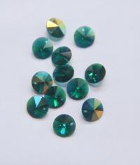10mm SWAROVSKI 6428 Rivoli Crystal Pendant Beads in (8 Colors) 2/4/24/72/144 Pieces