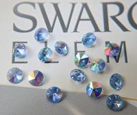 10mm SWAROVSKI 6428 Rivoli Crystal Pendant Beads in (8 Colors) 2/4/24/72/144 Pieces