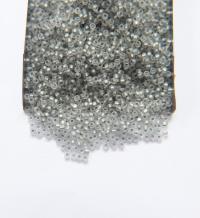 11/0 Charlotte Cut Beads Crystal Matt Silver Lined 10/20/50/250/500 Grams embroidery materials, jewelry making, native vintage beads