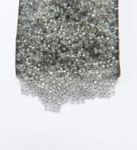 13/0 Charlotte Cut Beads Matt Crystal Silver Lined 5/10/20/50/250/500 Grams embroidery materials, jewelry making, Native vintage beads