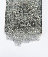 13/0 Charlotte Cut Beads Matt Crystal Silver Lined 5/10/20/50/250/500 Grams embroidery materials, jewelry making, Native vintage beads