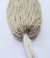 11/0 Hanks Charlotte true Cut Beads Patina Chalk White Golden Honey 1/5/25/50/100 Hanks PREMIUM SEED Beads, NATIVE supplies