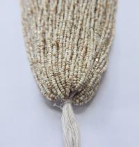 11/0 Hanks Charlotte true Cut Beads Patina Chalk White Golden Honey 1/5/25/50/100 Hanks PREMIUM SEED Beads, NATIVE supplies