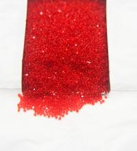 13/0 Charlotte Cut Beads Light Red Transparent 5/10/20/50/250/500 craft supplies, jewelry making, embroidery materials, vintage beads, rare