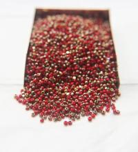 11/0 Charlotte Cut Beads Patina Opaque Red Coral Bronze Gold 10/20/50/250/500 Grams PREMIUM MATERIALS
