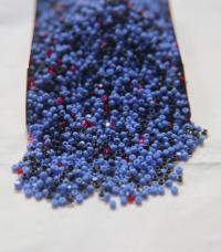 11/0 Charlotte Cut Beads Agapanthus Mixes 10/20/50/250/500 Grams (10 Grams 1300 Pieces) embroidery materials, jewelry making, vintage beads