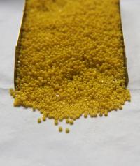 13/0 Charlotte Cut Beads 1.6 MM 83110 Yellow Opaque 5/10/20/50/250/500 Grams craft supplies, jewelry making, embroidery materials, vintage