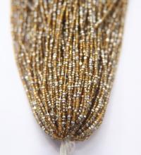 11/0 Charlotte true Cut Beads Patina Honey transparent Silver 10/20/50/250/500 Grams