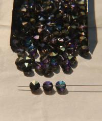 6mm SWAROVSKI 5102 Rivoli Crystal Beads in Vitrail Medium 2/4/24/72/144 Pieces PREMIUM Materials