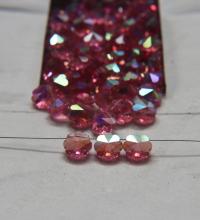10mm SWAROVSKI SWAROVSKI 5110 - Daisy vintage Swarovski crystal bead in Light Rose AB 2/4/24/72/144 Pieces Premium Supply