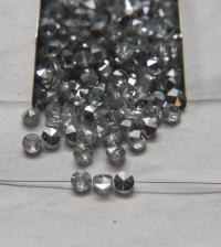 6mm SWAROVSKI 5102 Rivoli Crystal Beads in Crystal Comet 2/4/24/72/144 Pieces PREMIUM Materials