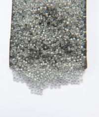 11/0 Charlotte Cut Beads Crystal Matt Silver Lined 10/20/50/250/500 Grams embroidery materials, jewelry making, native vintage beads