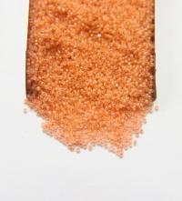 13/0 Charlotte Cut Beads Crystal Matt Light Peach Lined 5/10/20/50/250/500 Grams embroidery materials, jewelry making, Native vintage beads