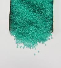 13/0 Charlotte Cut Beads Crystal Mint Lined 5/10/20/50/250/500 Grams embroidery materials, jewelry making, Native vintage beads