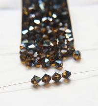 8 MM Mink Vintage Swarovski Bicone Beads 6/24/72/144 Pieces Haute couture embellishments, premium beads, vintage